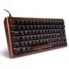 Sharkoon 100068081 Tastatur Home USB QWERTZ Deutsch Schwarz Holz 75%