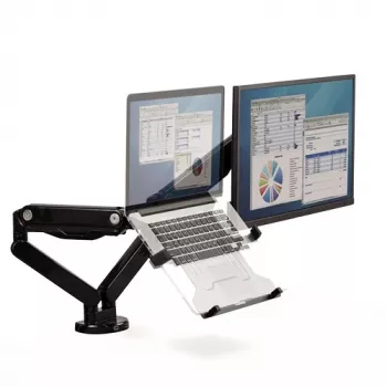 Fellowes Ergonomics Laptop-Basis für Monitorarme – VESA-Halterungen