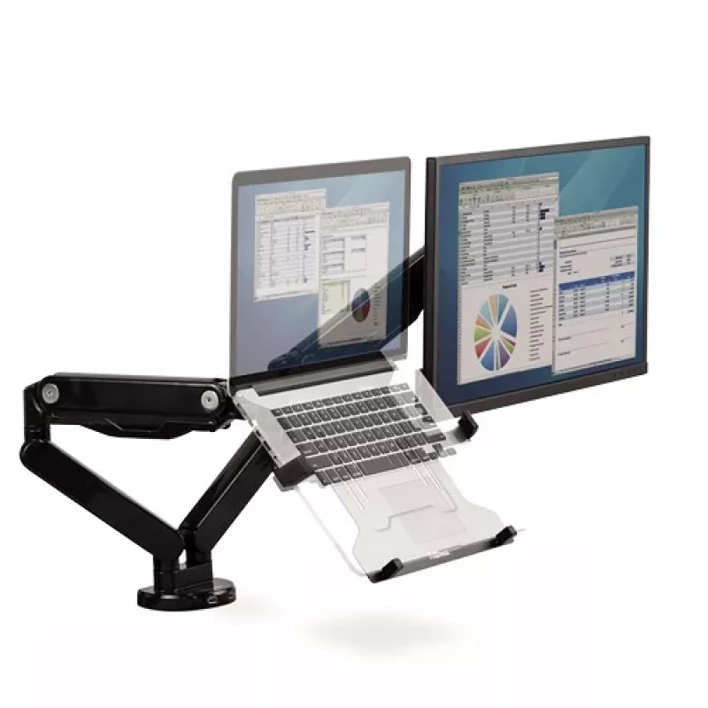 Fellowes Ergonomics Laptop-Basis für Monitorarme – VESA-Halterungen