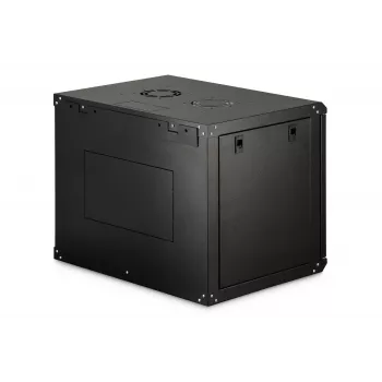 Wandmontierter Schaltschrank DIGITUS Dynamic-N 9U, 600x450 mm (BxT), IP20, Schlüsselschloss, unmontiert