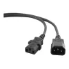 Gembird PC-189 Netzkabel Schwarz C14-Kupplung