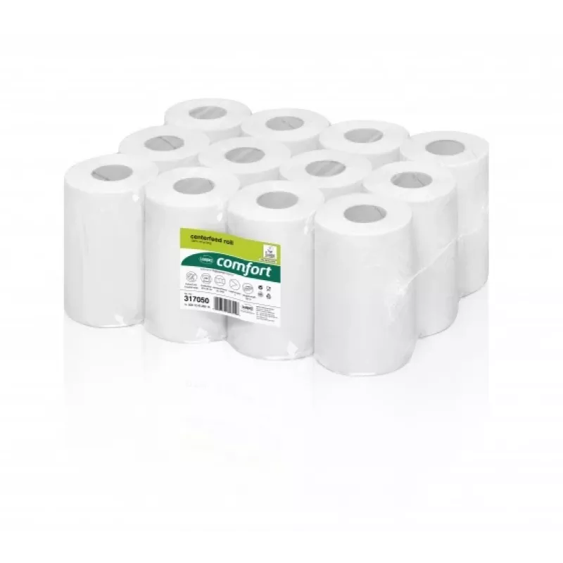 WEPA Centerfeed-Rollen für Spendepunkt-System RPMB1120, 1-lagig, 120 m, Recycling-Tissue, (12 Stück)