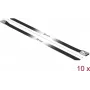 Kabelbinder DeLOCK 18816 Stahl Schwarz 500mm 10 Stück