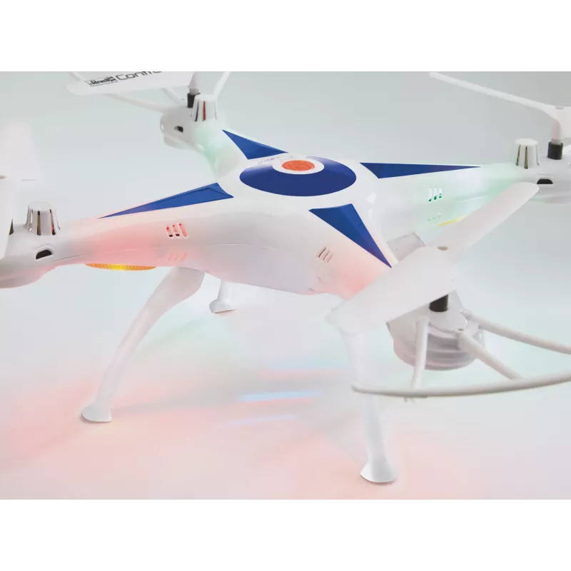 Revell GO STUNT 4 Rotoren Quadcopter 380 mAh Blau, Weiß