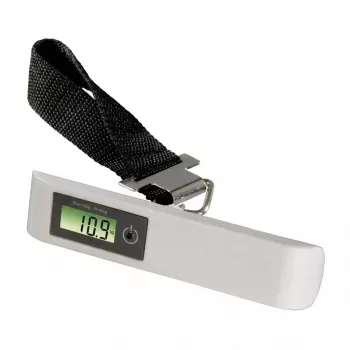 Gepäckwaage TerraTec KW-50 — digitale Waage mit Display, Tragkraft 50 kg