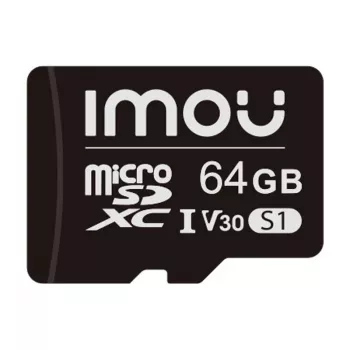 MicroSD-Speicherkarte IMOU ST2-64-S1 64 GB, Class 10, Lesen 95 MB/s, Schreiben 35 MB/s, U3 V30