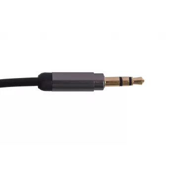 Gembird CCAP-444-1M Audiokabel 3,5mm Schwarz (CCAP-444-1M)