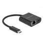 USB Typ-C-Adapter DeLOCK 66644 Gigabit LAN Power Delivery