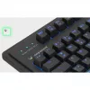 Kabelgebundene mechanische Full-Size-Tastatur KeySonic KSK-8202ELU-T (DE) — USB, deutsches Layout, Schwarz