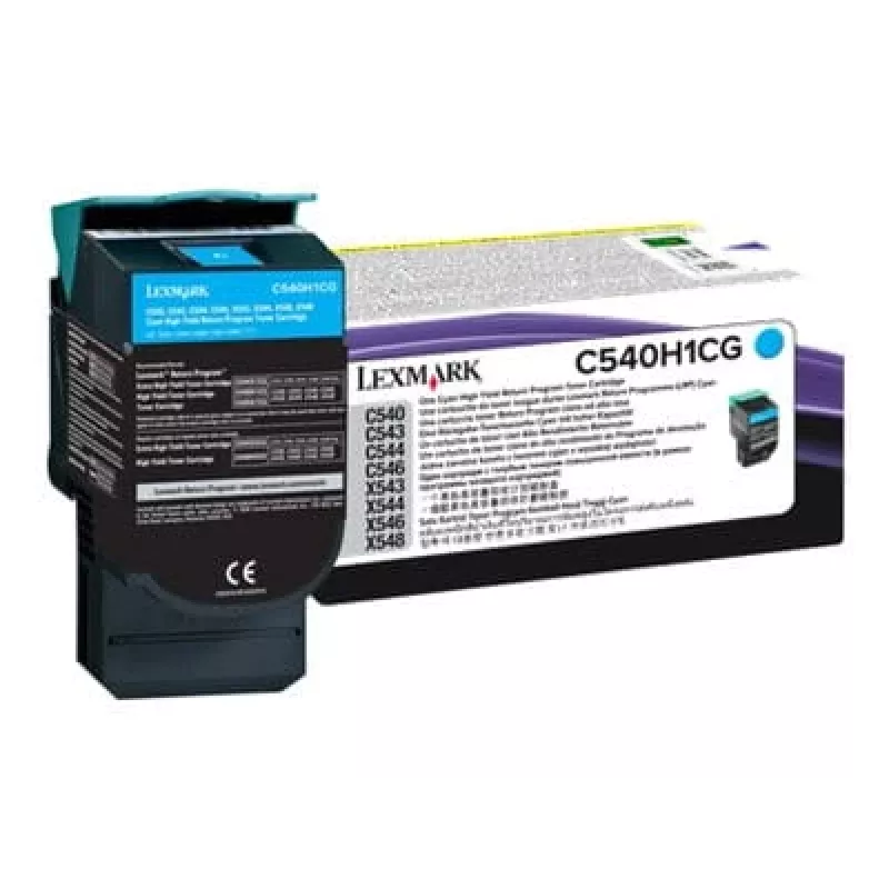 Tonerkartusche Lexmark C540H1CG 2500 Seiten Cyan