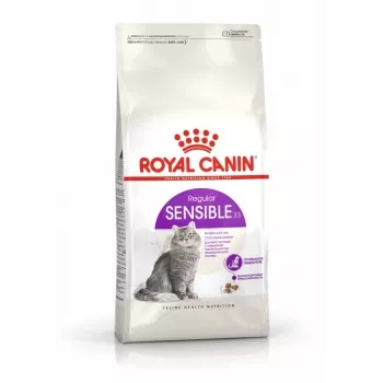 Trockenfutter für Katzen Royal Canin Sensible 33 Adult, 10 kg — Huhn, 33 % Protein, Unterstützung der Harnwege
