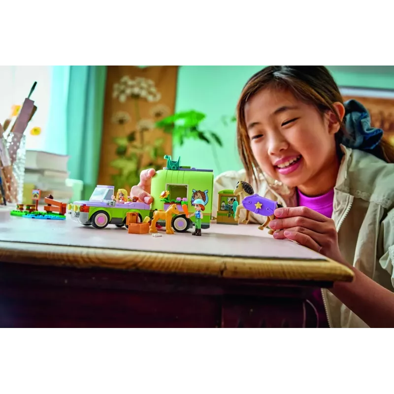 LEGO FRIENDS 42695 Pferd und Fohlen-Anhänger
