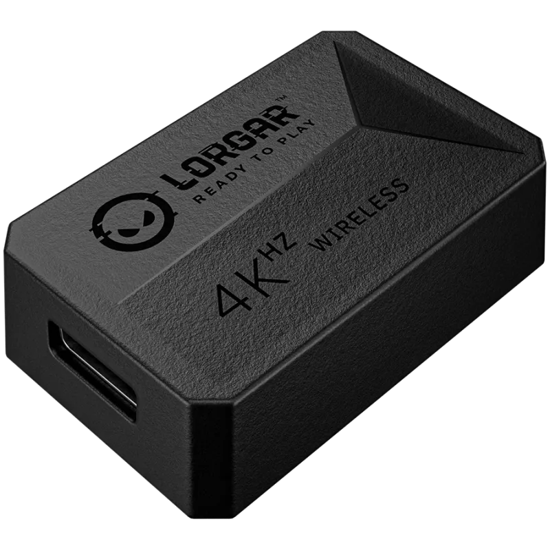 LORGAR MSE90W, Magnesium Alloy Wireless Gaming Maus Elite, Dark Grau