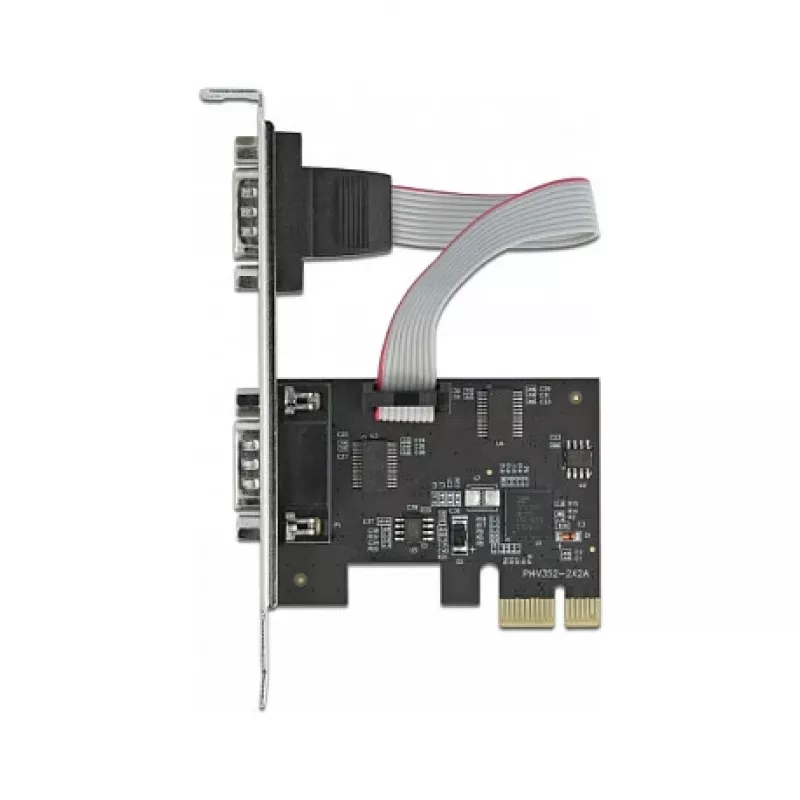 Erweiterungskarte DeLOCK PCI Express x1 auf 2 x Seriell RS-232