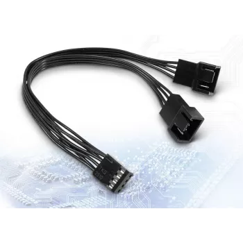 SATA-Kabel Inter-Tech 88885521 0,15 m Schwarz Stecker/Buchse
