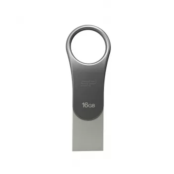 USB-Flash-Laufwerk Silicon Power 16 GB USB Typ-A / USB Typ-C, USB 3.2 Gen 1, Titan, Zinkgehäuse
