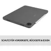 Case mit Tastatur Combo Touch US iPad Pro 11 1,2,3 Gen grau