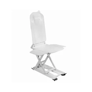 Badewannenlifter DIETZ Kanjo ECO PLP004 mit Polsterung – höhenverstellbar, Batterie 14,4 V, max. Benutzergewicht 140 kg, zusammenklappbar, blau