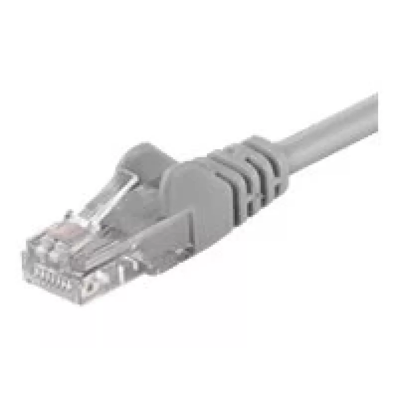 Wentronic Goobay CAT 5e Patchkabel, U/UTP, Grau, 15 m - CCA Kupfergemisch (68352)