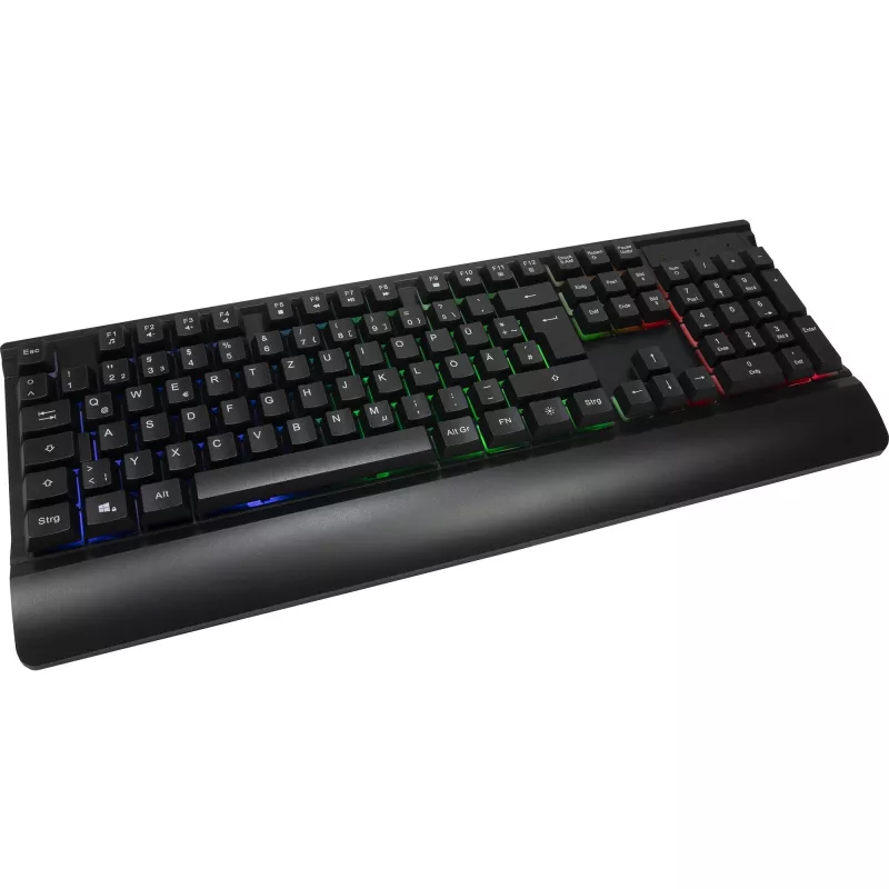 Kabelgebundenes Gaming-Tastatur- und Maus-Set INTER-TECH KC-3000 RGB hintergrundbeleuchtet, USB-Anschluss