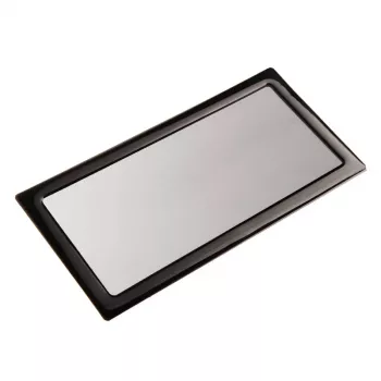 Staubfilter für 240-mm-Radiatoren DEMCiflex DF0031 — schwarzer Rahmen und schwarzes Mesh