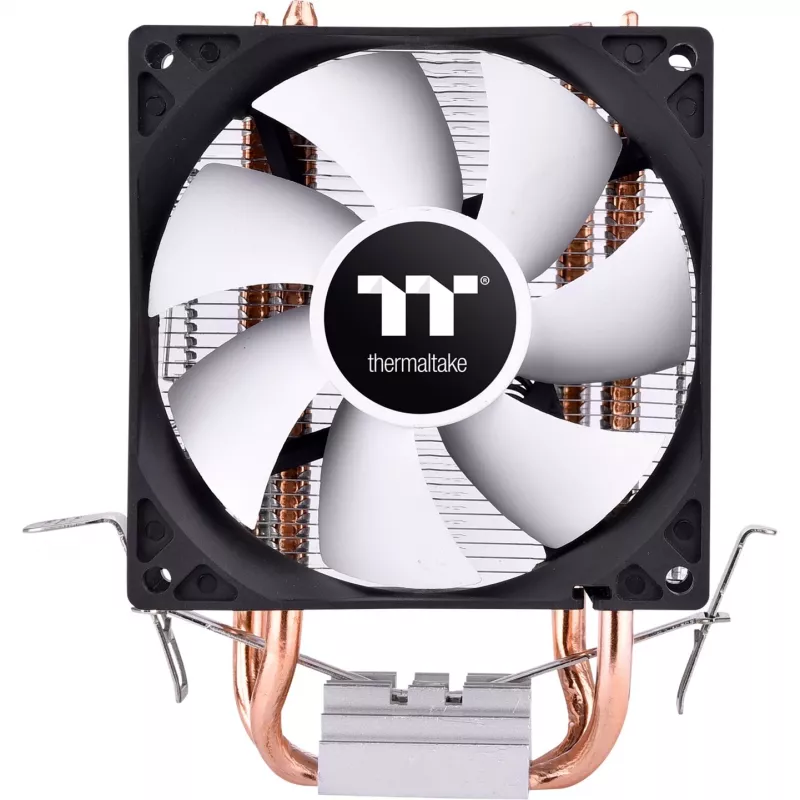 Thermaltake Contac 9 SE Prozessor Luftkühler 9,2 cm Schwarz. Weiß