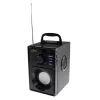 Tragbarer Lautsprecher MEDIA-TECH MT3179, 20 W (RMS 15 W), Bluetooth 5.1, FM, MicroSD, USB, AUX, Li-Ion, 6 h, Holzgehäuse