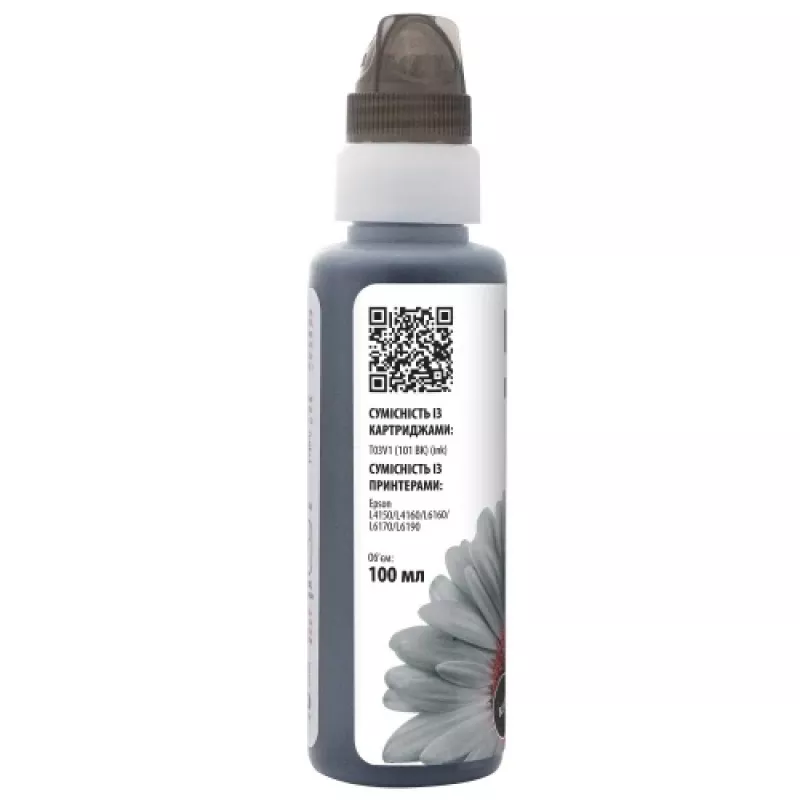 Kompatible Barva Epson 101 BK (C13T03V14A) (E101-558-1K) Tintennachfüllflasche, Schwarz