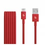 Apple Beats USB-A auf USB-C Gewebekabel (1,5 m) - Rapid Red (MFEJ4ZM/A)