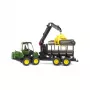 Bruder John Deere 1210E Forwarder mit Greifer