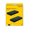 KVM-Switch DeLOCK 11477 Schwarz