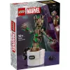 LEGO Marvel Dancing Groot baubare animierte Actionfigur – Guardians of the Galaxy Charakter – interaktives handbetriebenes Spielset für Kinder – Superheld