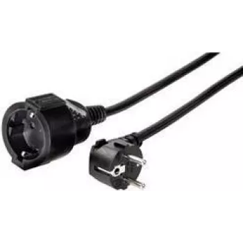 Stromverlängerungskabel e+p SV 52 5m 1 AC-Steckdose Schwarz
