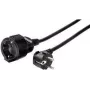 Stromverlängerungskabel e+p SV 52 5m 1 AC-Steckdose Schwarz