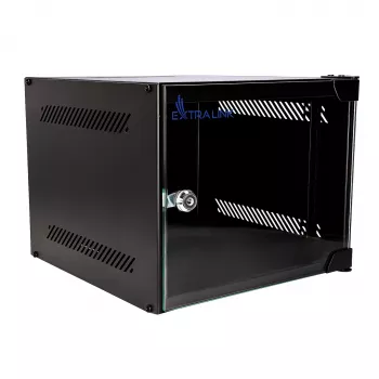 EXTRALINK LITE 4U 10 280X310 WANDMONTAGE-RACKSCHRANK SCHWARZ