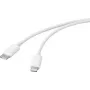 Basetech USB-Kabel USB 2.0 USB-C® Stecker, Apple Lightning Stecker 1,00 m Weiß BT-2347613