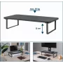 Gembird MS-TABLE-03 Monitorhalterung / Ständer Schreibtisch Schwarz