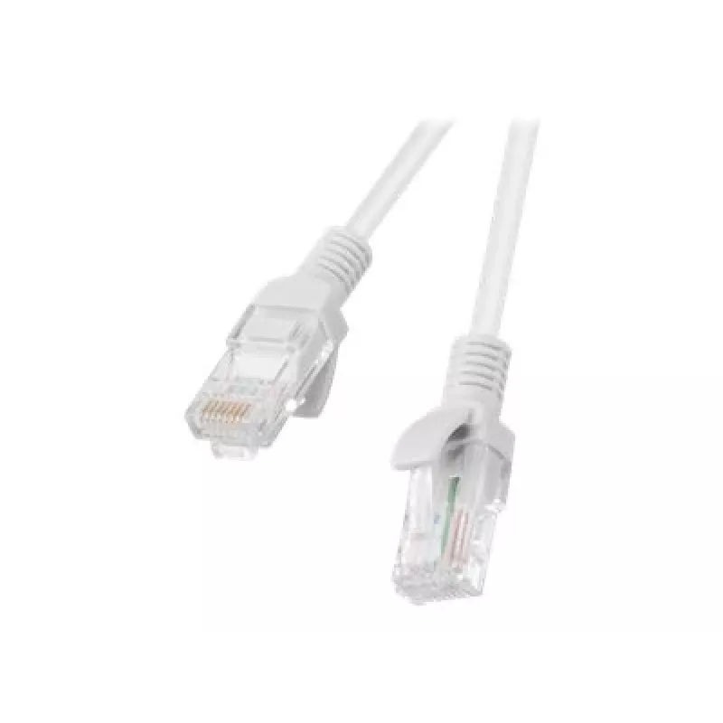 Netzwerkkabel LANBERG PCU5-10CC-0100-S RJ-45 Cat5e U/UTP, 1 m, grau