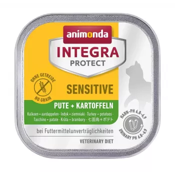 ANIMONDA Integra Protect Pute mit Kartoffeln - Nassfutter für Katzen - 100g