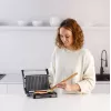 Kontaktgrill Taurus MYGRILL LEGEND 1000W, Edelstahl/ schwarz, Kochfläche 230×145 mm