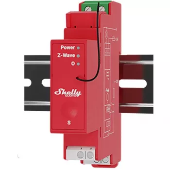 Halbleiterrelais Shelly Qubino Wave PRO 1PM Rot 16A 110-240V