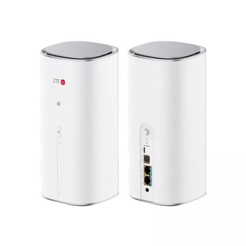 Router ZTE G50 Wi‑Fi 7 5G Dual‑Band-Router mit SDX72‑1, 2,5 GbE, USB‑C, SIM-Steckplatz