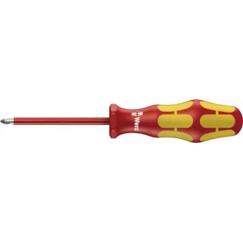 Wera VDE Phillips-Schraubendreher 162 i PH 2 Klingenlänge: 100 mm DIN ISO 8764-PH, DIN EN 60900 (05006154001)
