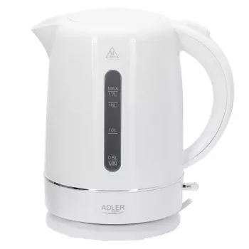 Adler AD 1385w Wasserkocher 1,7 l weiß