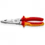 Kabelabisolierer Knipex 13 76 200 ME 6 mm Abisolierkapazität Rot Edelstahl Gelb
