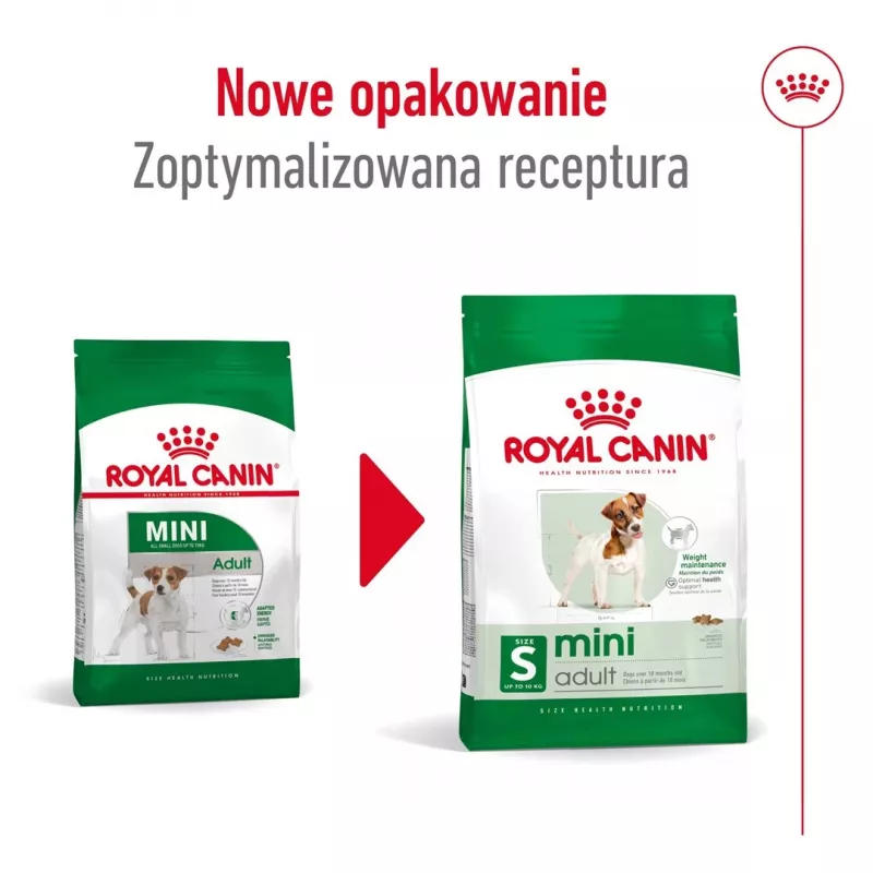ROYAL CANIN Adult Mini S - Trockenfutter für Hunde - 2 kg