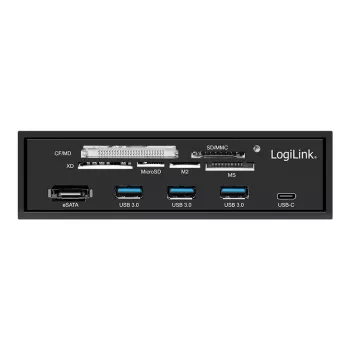 Kartenleser LogiLink UA0341 SATA Intern Schwarz