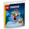 Konstruktionsspielzeug LEGO Santa's Chimney Polybag 30692 – Mini-Weihnachtsbauset