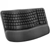 Wave Keys wireless ergonomic Tastatur - GRAPHITE - NLB - 2.4GHZBT - NA - CENTRAL-419 - UNIVERSAL