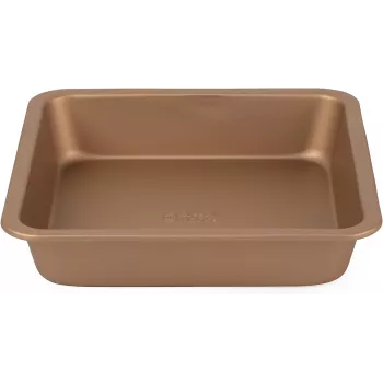 Quadratische Pfanne Russell Hobbs RH02148GEU7 22 cm gold, antihaftbeschichtete Bratpfanne